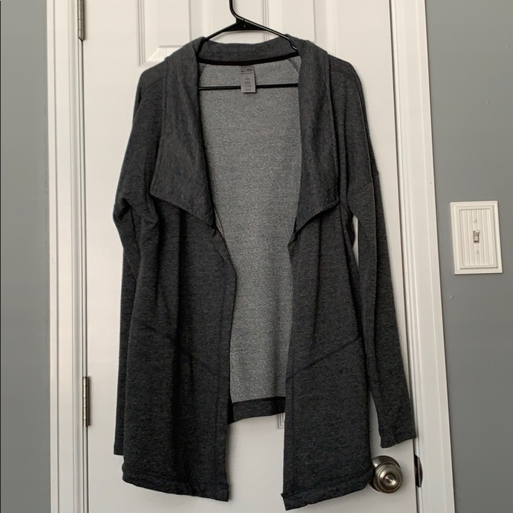 *ACTIVEWEAR SALE* Grey Open Sweater/Cardigan